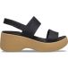 Crocs Brooklyn Sky Sandal dames sandalen zwart