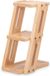 Merkloos Bamboe Plantenstandaard Bloementrap Klein Rek 92 x 19 x 25 cm Blanc