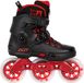 Powerslide Next 110 Patins à roulettes - Taille 38/39 - Unisexe - Noir - Rouge