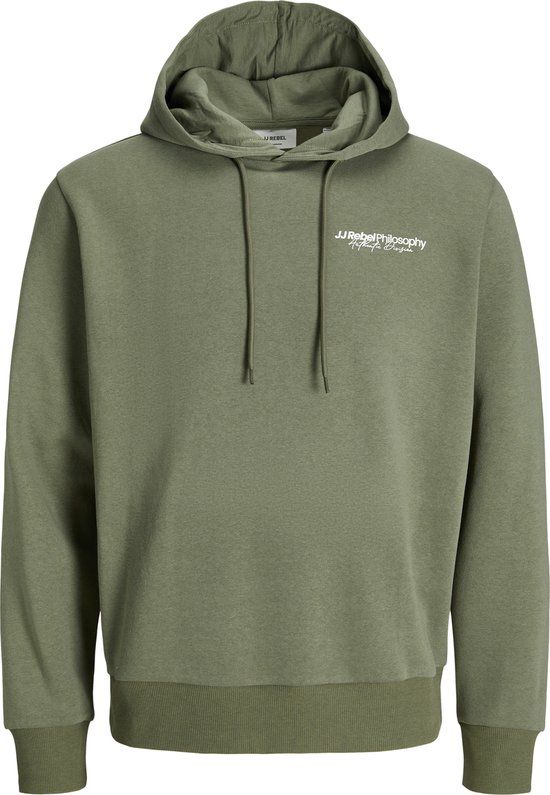JJ REBEL JREBZACK SWEAT HOOD NOOS Heren Hoodie Groen L