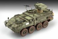 Trumpeter Modelbouwpakket Militaire voertuigen - 07425 M1134 Stryker anti-tank guided missile Plastic - 1:72 - Modelbouw
