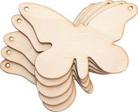 Creative Deco 10 x Houten Vlinder Vormen | 8,9 x 5,8 cm | Multiplex | Verf, Decoratie, Cadeau en Decoupage