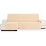 ECOMMERC3 Bankhoes voor chaise longue, oversized, links, eenvoudig aan te brengen met elastieken, mosterdkleurig, compatibel met chaise longue-banken, links of rechts