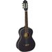 Ortega Guitars Zwarte concertgitaar 3/4 grootte - Family Series - inclusief Gigbag - mahonie/sparren plafond (R221BK-3/4)