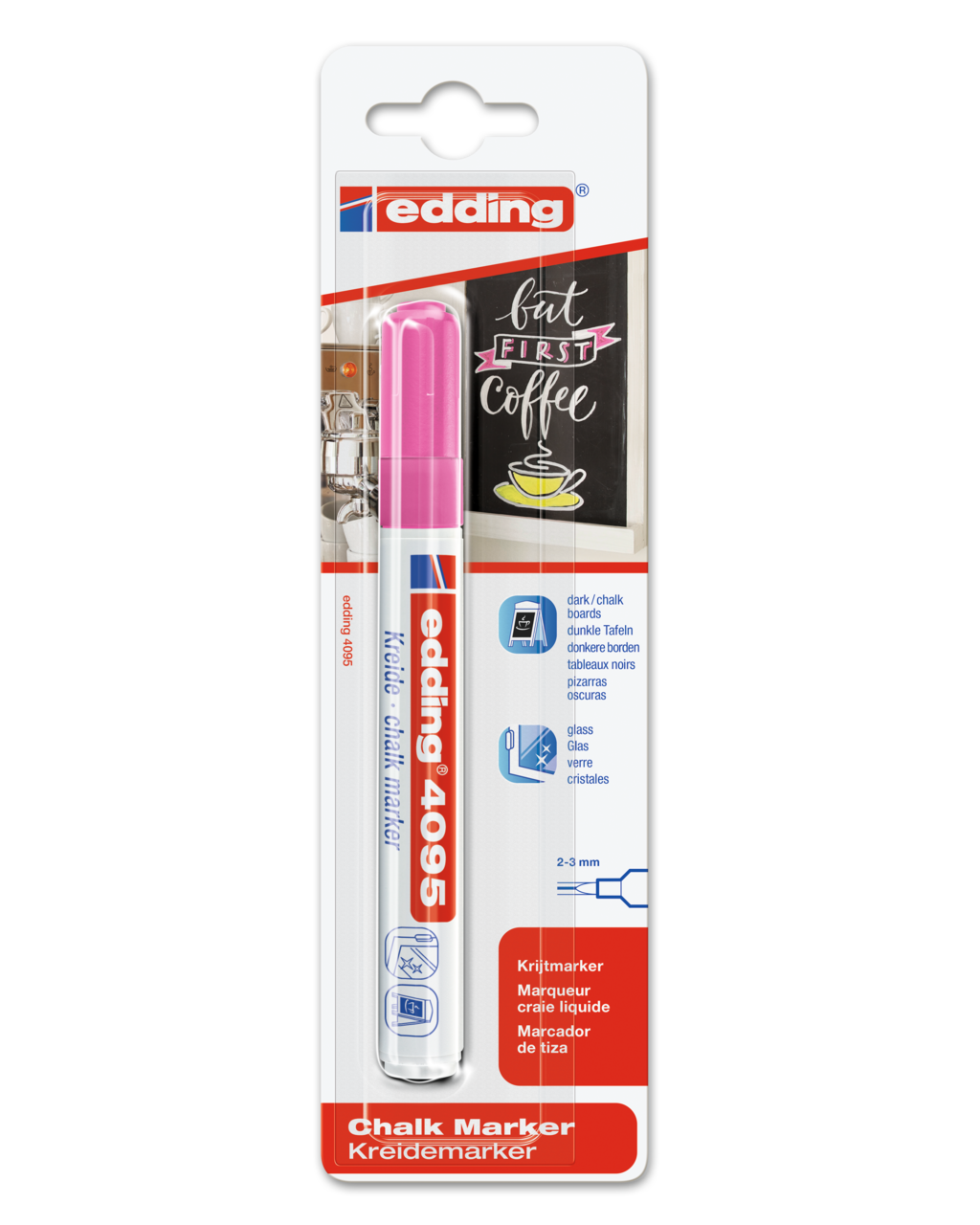Edding 4095 - Krijtstift - 4-4095-1-1069