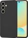Techsuit Hoesje geschikt voor Samsung Galaxy S24 FE - Soft Flex Silicone Back Cover - Zwart