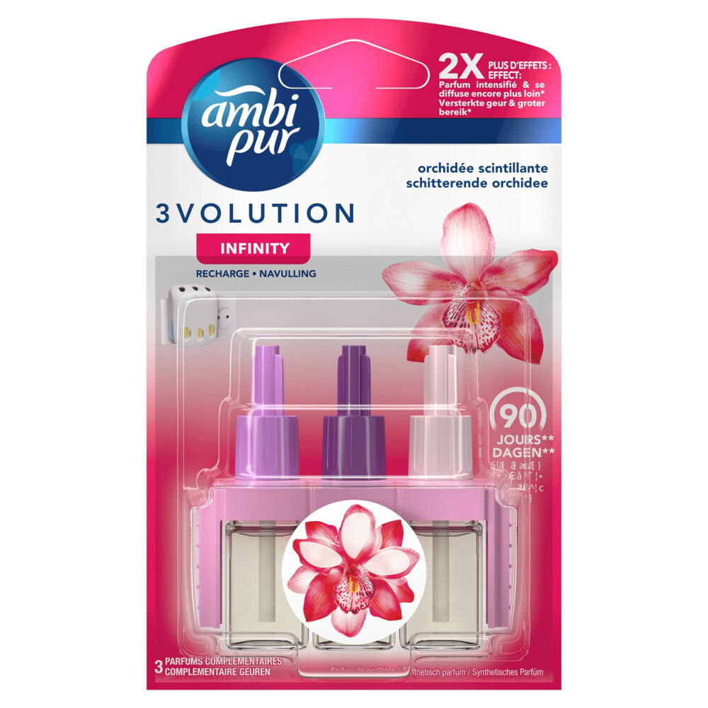 Ambi Pur 3volution Schitterende Orchidee Navulling 20 ml