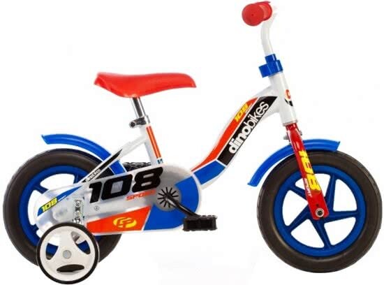 Dino 108l-boy - Stadsfiets - Jongens - Wit - 10 Inch