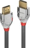 LINDY 37871 HDMI Kabel - 1 m - Grijs/Zilver