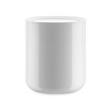 Alessi Birillo | PL10 W - Design badkamer afvalbak, wit