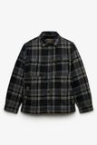 Superdry Jas Borg Lined Miller Overshirt M4011191a H9t Peyton Check Black Mannen Maat - S