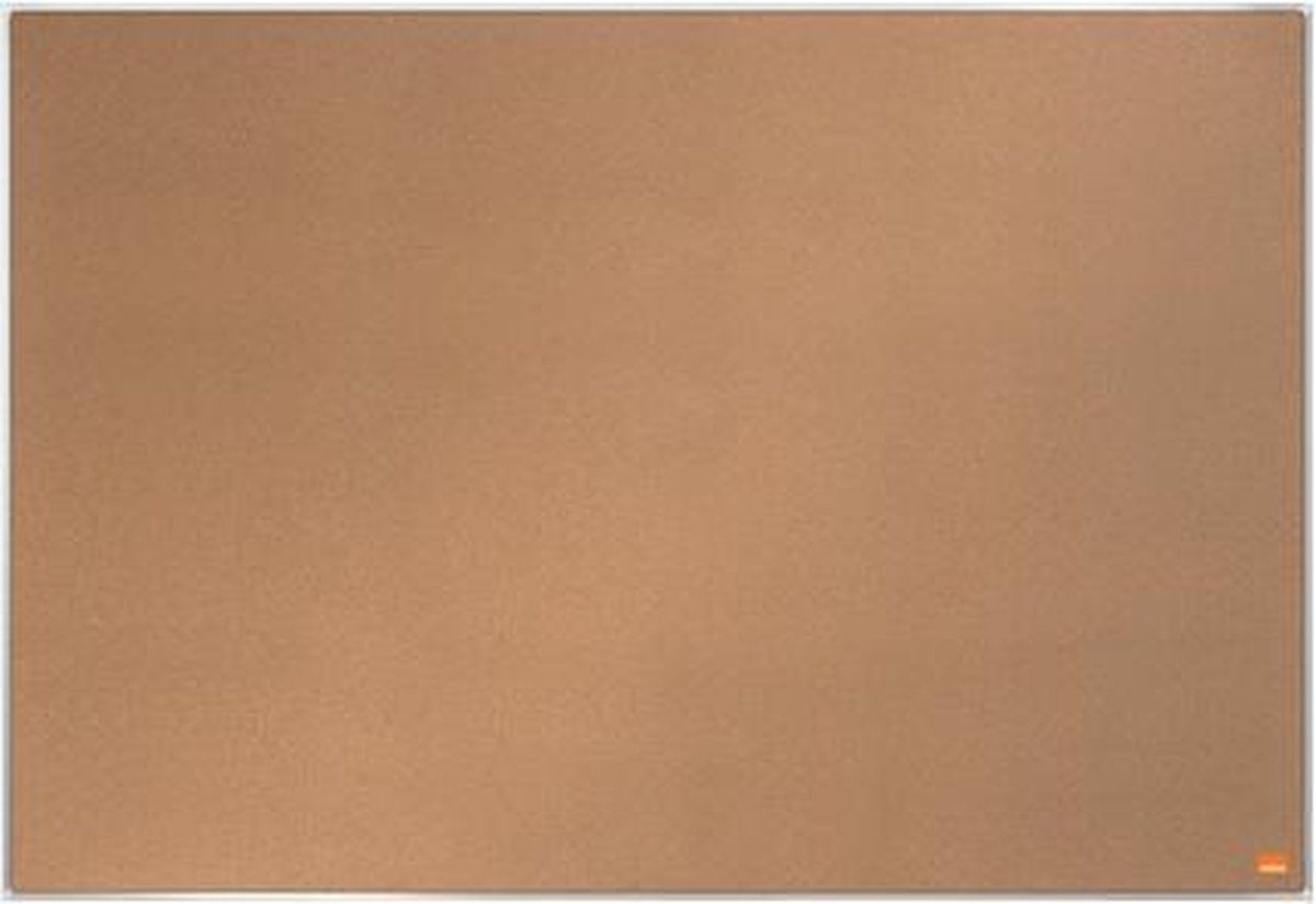 Nobo Impression Pro Memobord/Prikbord Met Zelfherstellend Kurk - Whiteboard 900x600mm - Natuurbruin