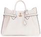 GUESS Yesba Girlfriend Satchel Bag Cream White