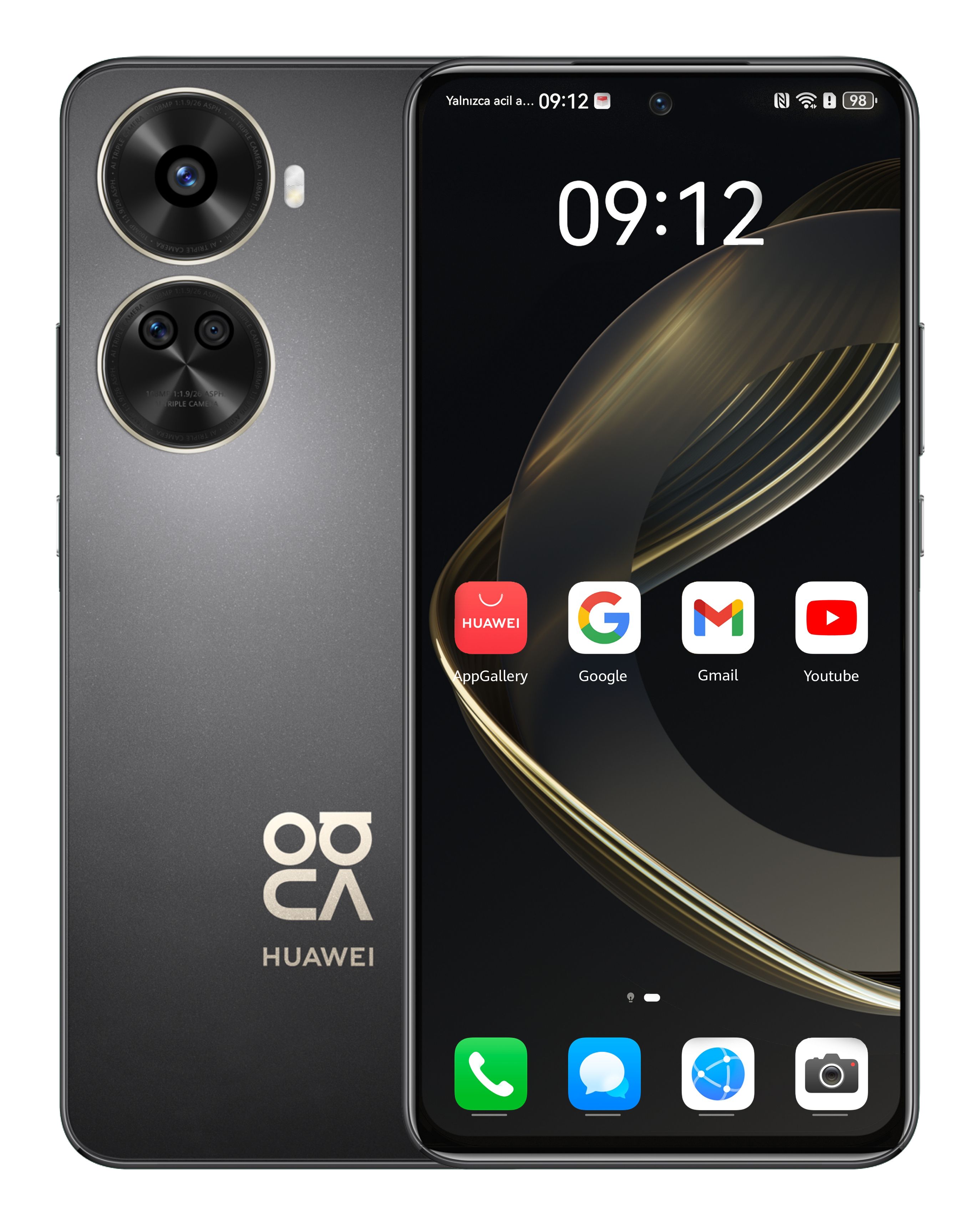 Huawei Nova 12 SE - 6.67" OLED - 256GB - Dual SIM - Black