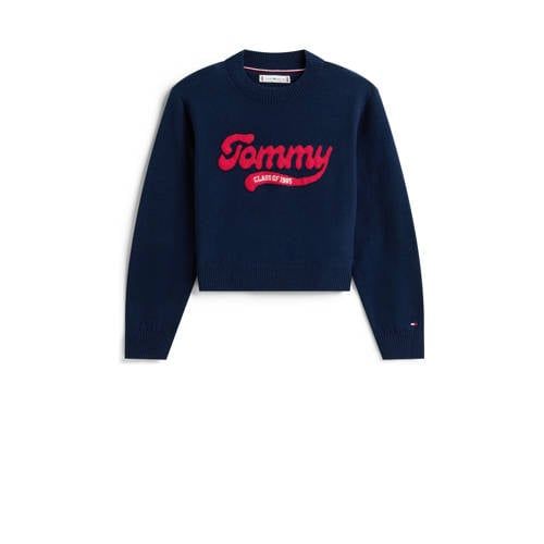 Tommy Hilfiger sweater donkerblauw