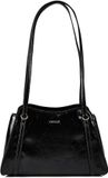 GUESS Xena Shoulder Satchel Bag Black