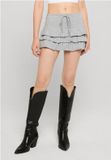 Urban Classics Volants Jersey Korte rok Grijs XS