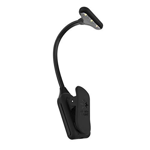 Mighty Bright NuFlex Rechargeable Notenleurlamp, boekenlamp, zwart