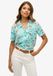 Superdry Beach Resort overhemd Dames Lichtblauw Maat 36