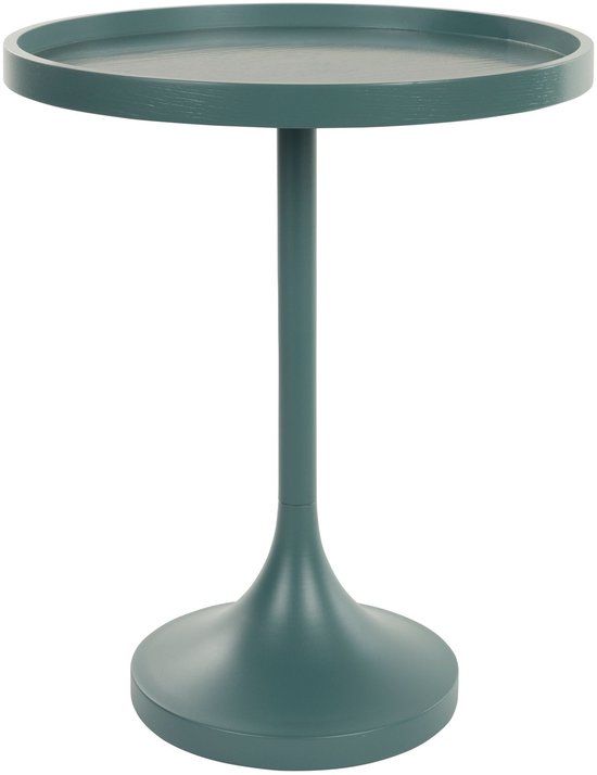 Zuiver Jason Bijzettafel Rond 46 cm Blauw
