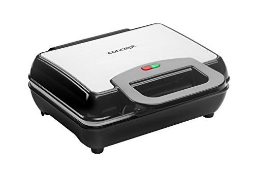CONCEPT Hausgeräte CONCEPT VF3040 wafelijzer - 1000 W - zwart
