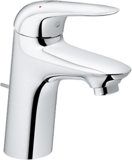 GROHE Wave New Wastafelmengkraan - Chroom - Met Waste - Waterbesparend