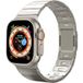 Strap-it Apple Watch Bracelet acier 'One Bead' (coleur titane)