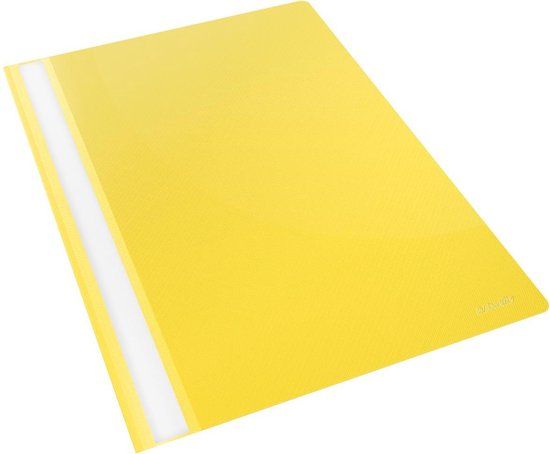 Esselte Vivida A4 Snelhechtmappen - 25 Stuks - Geel
