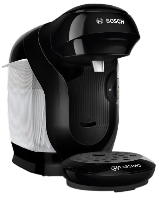 Bosch TAS112E Koffiepadmachine - Volautomatisch - 0,7 l - Zwart