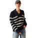 Ariat Pull femme Arley bleu marine & crème rayé
