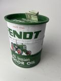 Nostalgic-Art Fendt All Season Motor Oil. Money Box Oil Barrel. Spaarpot > Metaal