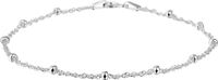 Lucardi Dames armband - 925 Zilver - Armband - Cadeau - 19 cm - Zilverkleurig