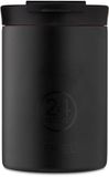 24Bottles Travel Tumbler Tuxedo Black 350ml RVS Thermosbeker Duurzaam