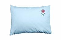 Bona Basics Decoratieve kussenhoes Lichtblauw 50x35 cm