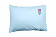 Bona Basics Decoratieve kussenhoes Lichtblauw 50x35 cm