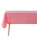 Douceur d'intérieur Red Gingham Rectangular Tablecloth (150 x 240 cm)