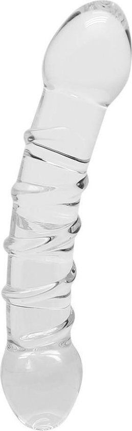 Sensual Glass Glazen Dildo April - Transparant - 17.20 cm