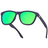 MowMow Jade Zonnebril - Gepolariseerd - Heren - Dames - Groen/Blauw