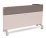 VONROC Chauffage électrique de luxe – Panneau textile – Inverter 2000W – 24m² – Beige – wifi