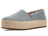 TOMS Valencia CaleFemme, Niagara Mist Chambray Dot, 39 EU