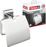 Tesa EKKRO toiletrolhouder met deksel, verchroomd