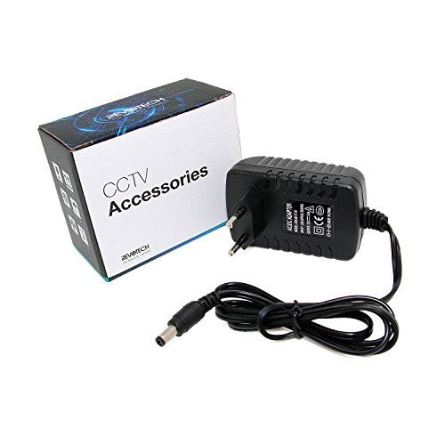 Revotech EU Type Adapter DC 12V 2A CCTV Bewakingscamera Voeding EU Plug