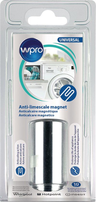WPRO MWC171 Magnetische Ontkalker voor Wasmachine + Vaatwasser