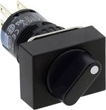 Idec AS6H-2Y2P Interrupteur rotatif 220 V 1 A Positions de commutation 2 2 x 90 ° IP65 1 pièce