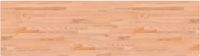 vidaXL Bureaublad 200x55x2,5 cm massief beukenhout