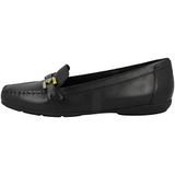 GEOX ANNYTAH MOC DAMES Loafers - Zwart - Maat 39