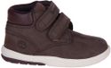 Timberland Mid Hook & Loop Boot Dark Brown Nubuck Kinderen Unisex