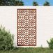 Acier Corten Décoration murale de jardin dans un design mauresque