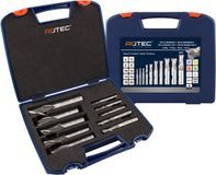 Rotec HSS-E spiebaanfrezenset '600', DIN 327, 10-dlg, ø4-20