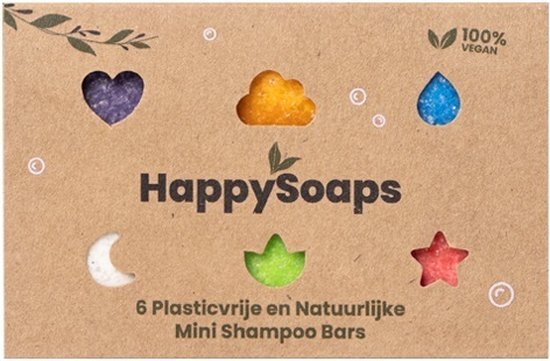 Happysoaps Mini&#39;s Shampoobars 6ST